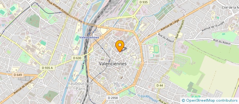 localisation de l'entreprise MONSIEUR JEAN RENARD à VALENCIENNES