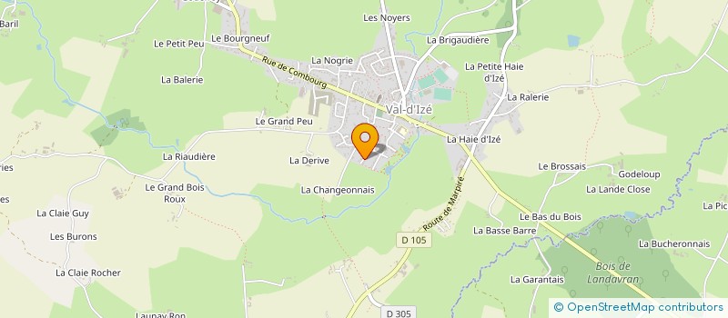 localisation de l'entreprise MONSIEUR JEAN RENARD à VAL-D'IZE