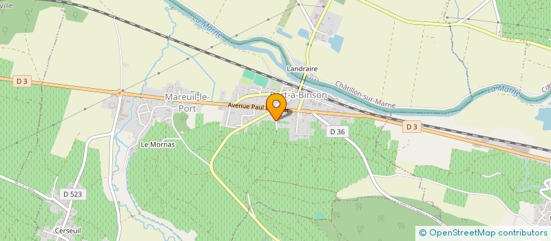 localisation de l'entreprise MONSIEUR JEAN RENARD  MAREUIL-LE-PORT