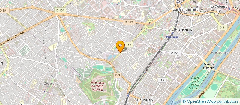 localisation de l'entreprise MONSIEUR JEAN RENARD  NANTERRE