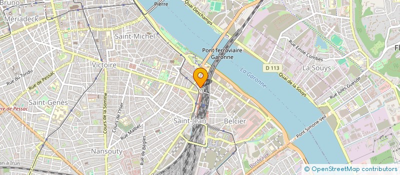 localisation de l'entreprise MONSIEUR JEAN RENAUD à BORDEAUX