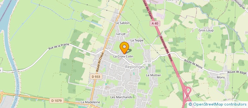 localisation de l'entreprise MONSIEUR JEAN RENAUD à REPLONGES
