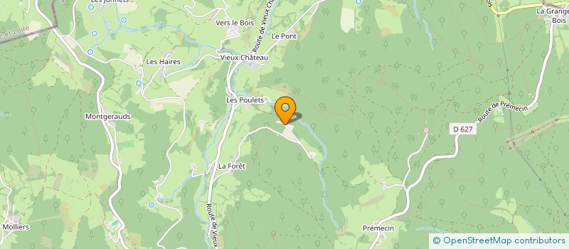 localisation de l'entreprise MONSIEUR JEAN RENAUD  JULLIE