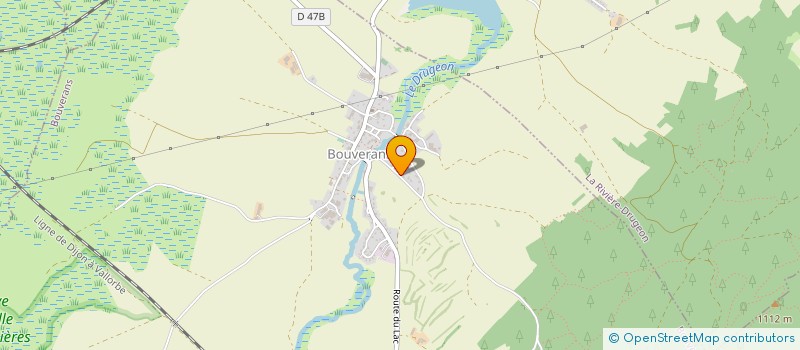 localisation de l'entreprise MONSIEUR JEAN RENAUD  BOUVERANS