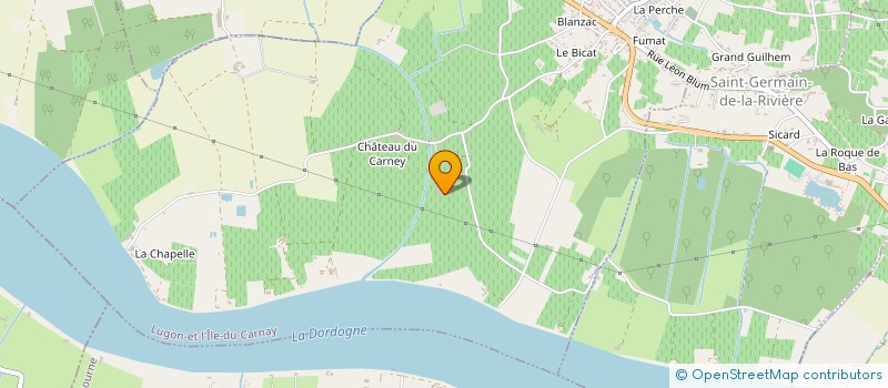 localisation de l'entreprise MONSIEUR JEAN RENAUDAT  LUGON-ET-L'ILE-DU-CARNAY