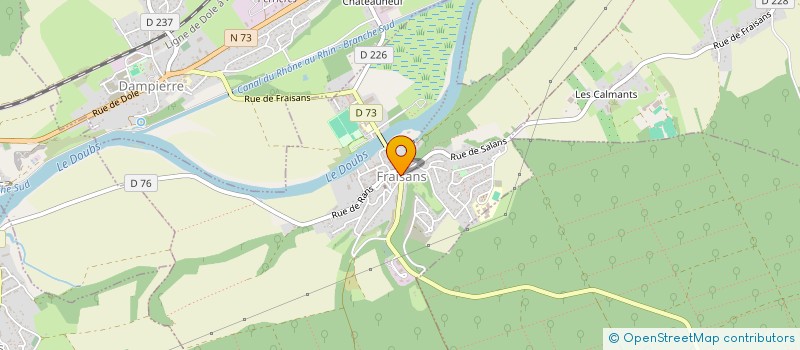 localisation de l'entreprise MONSIEUR JEAN RENAUDE à FRAISANS