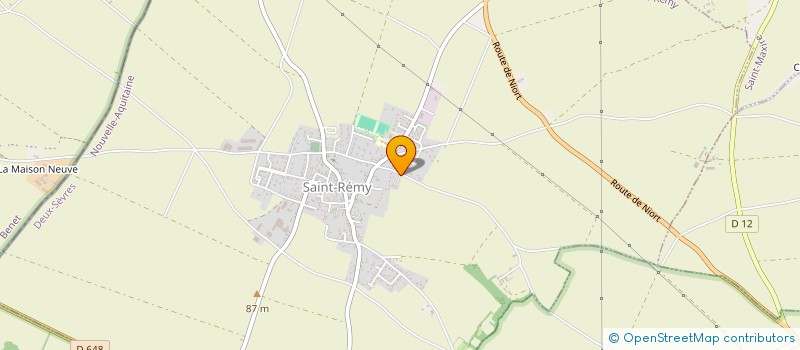 localisation de l'entreprise MONSIEUR JEAN RENAUDEAU  NIORT