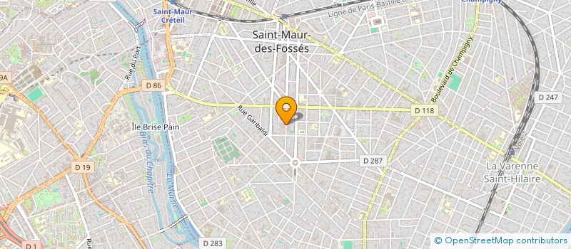 localisation de l'entreprise MONSIEUR JEAN RENAUDET à SAINT-MAUR-DES-FOSSES