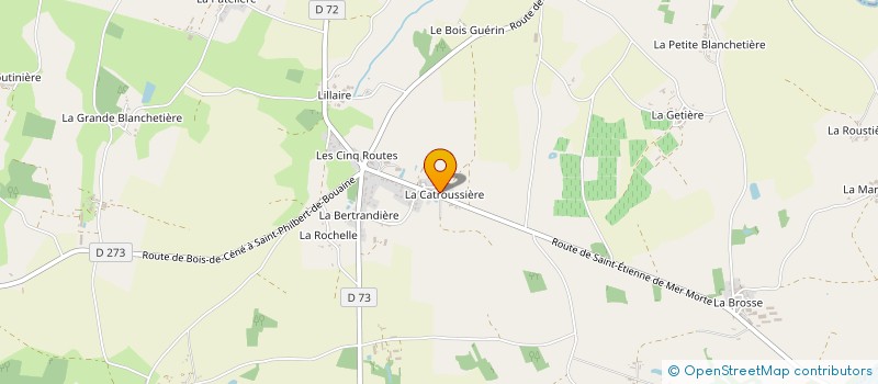 localisation de l'entreprise MONSIEUR JEAN RENAUDINEAU à PAULX