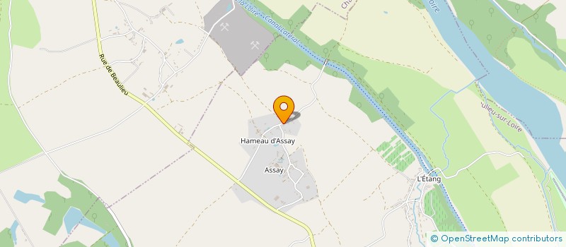 localisation de l'entreprise MONSIEUR JEAN RENAULD à BEAULIEU-SUR-LOIRE