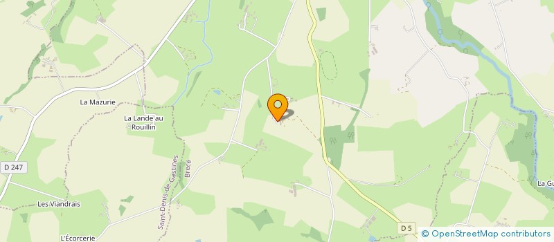 localisation de l'entreprise MONSIEUR JEAN RENAULT  BRECE