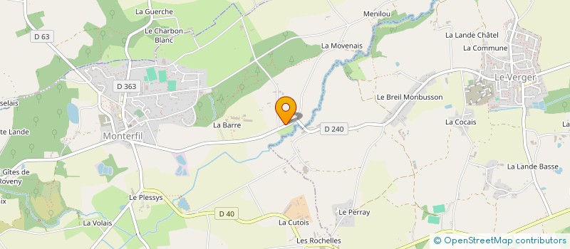 localisation de l'entreprise MONSIEUR JEAN RENAULT à MONTERFIL
