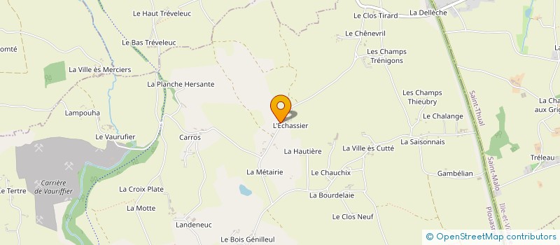 localisation de l'entreprise MONSIEUR JEAN RENAUT  PLOUASNE