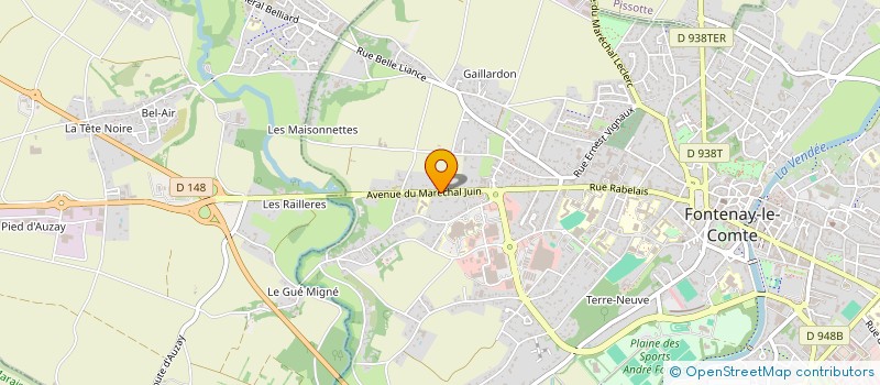 localisation de l'entreprise MONSIEUR JEAN-RENE CLOPEAU à FONTENAY-LE-COMTE