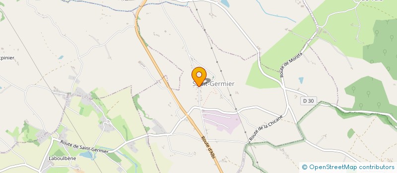 localisation de l'entreprise MONSIEUR JEAN-RENE CUCALA  SAINT-GERMIER