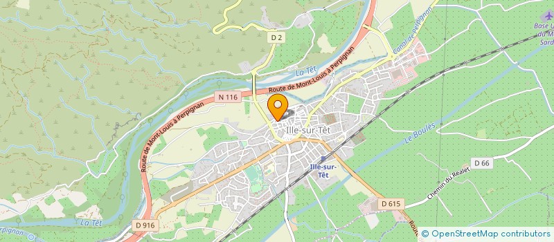 localisation de l'entreprise MONSIEUR JEAN RENE GIMENEZ à ILLE-SUR-TET