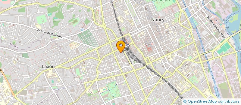 localisation de l'entreprise MONSIEUR JEAN RENE JACQUES  NANCY