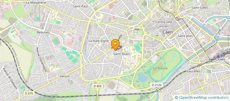 localisation de l'entreprise MONSIEUR JEAN-RENE LECONTE à CAEN