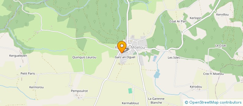 localisation de l'entreprise MONSIEUR JEAN RENE MAUFFRAY à KERGRIST-MOELOU