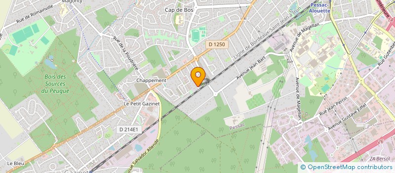 localisation de l'entreprise MONSIEUR JEAN-RENE PAAR à LATRESNE