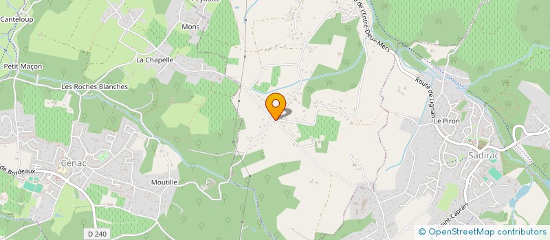 localisation de l'entreprise MONSIEUR JEAN-RENE ROUMEGOUS  LIGNAN-DE-BORDEAUX