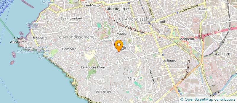 localisation de l'entreprise MONSIEUR JEAN-RENE SANTINI à MARSEILLE