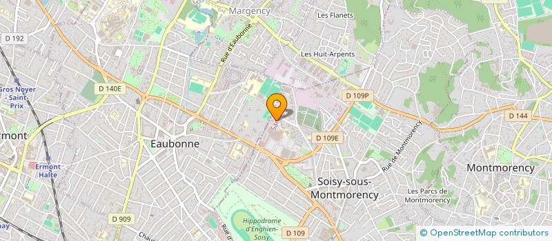 localisation de l'entreprise MONSIEUR JEAN RENE STANISLAS  SOISY-SOUS-MONTMORENCY