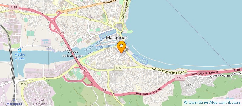 localisation de l'entreprise MONSIEUR JEAN RENE ZARALAHY à MARTIGUES