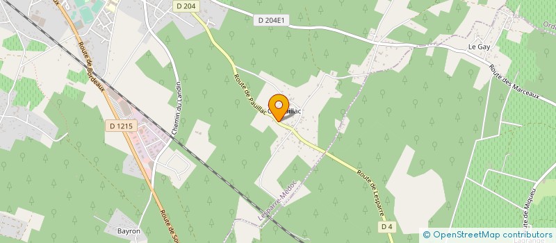 localisation de l'entreprise MONSIEUR JEAN RENOM  LESPARRE-MEDOC