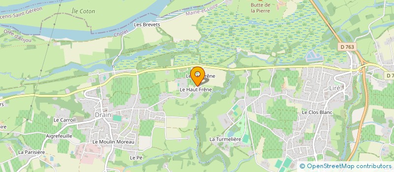 localisation de l'entreprise MONSIEUR JEAN RENOU  OREE-D'ANJOU