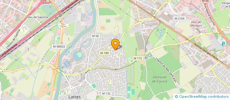 localisation de l'entreprise MONSIEUR JEAN RENOU à LATTES