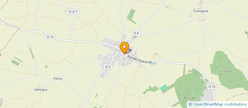 localisation de l'entreprise MONSIEUR JEAN REQUET à THURY
