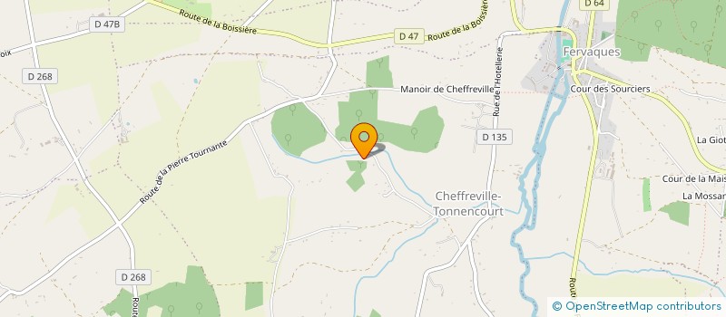 localisation de l'entreprise MONSIEUR JEAN REVEL  MEZIDON VALLEE D'AUGE