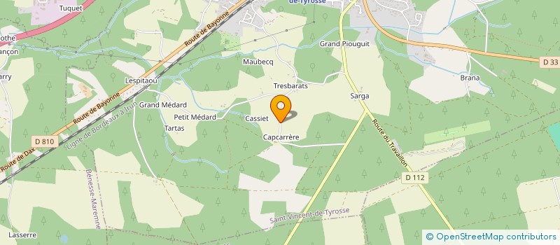 localisation de l'entreprise MONSIEUR JEAN REVERSAT  ORX