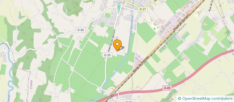 localisation de l'entreprise MONSIEUR JEAN REVOL  CHATTE