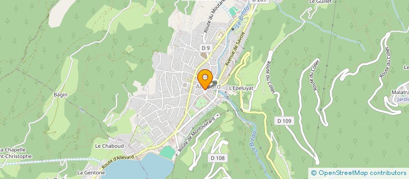 localisation de l'entreprise MONSIEUR JEAN REY  LE HAUT-BREDA