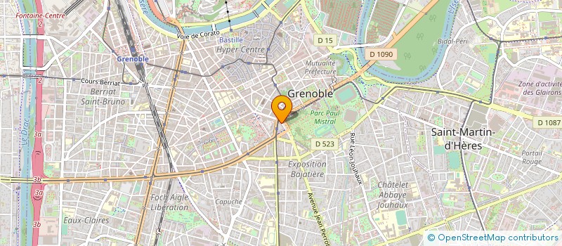 localisation de l'entreprise MONSIEUR JEAN REY à GRENOBLE