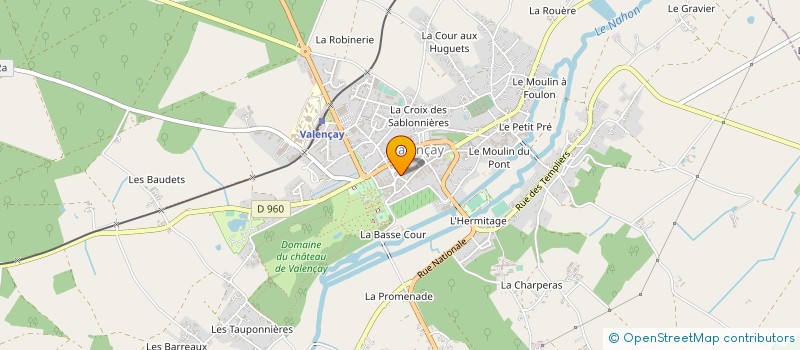 localisation de l'entreprise MONSIEUR JEAN REY à VALENCAY