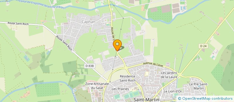 localisation de l'entreprise MONSIEUR JEAN REYMOND à SAINT-MARTIN-DE-CRAU