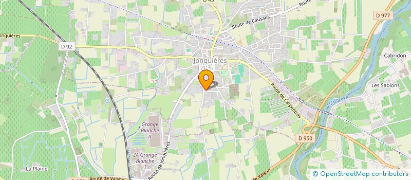 localisation de l'entreprise MONSIEUR JEAN REYMOND  JONQUIERES