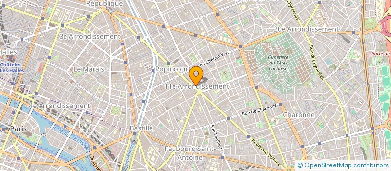 localisation de l'entreprise MONSIEUR JEAN REYNARD  PARIS