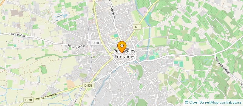 localisation de l'entreprise MONSIEUR JEAN REYNAUD  PERNES-LES-FONTAINES