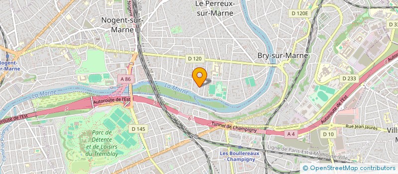 localisation de l'entreprise MONSIEUR JEAN REYNAUD à LE PERREUX SUR MARNE