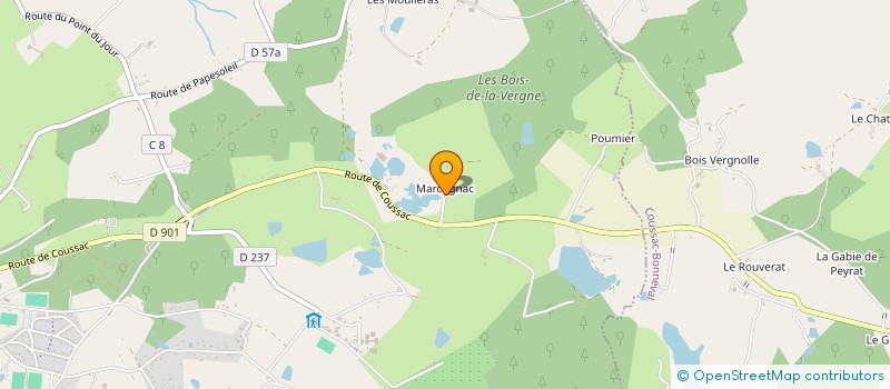 localisation de l'entreprise MONSIEUR JEAN REYNAUD  ST YRIEIX LA PERCHE