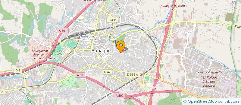 localisation de l'entreprise MONSIEUR JEAN REYNAUD à AUBAGNE