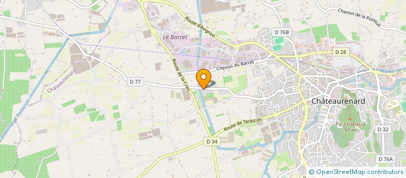 localisation de l'entreprise MONSIEUR JEAN REYNIER à CHATEAURENARD