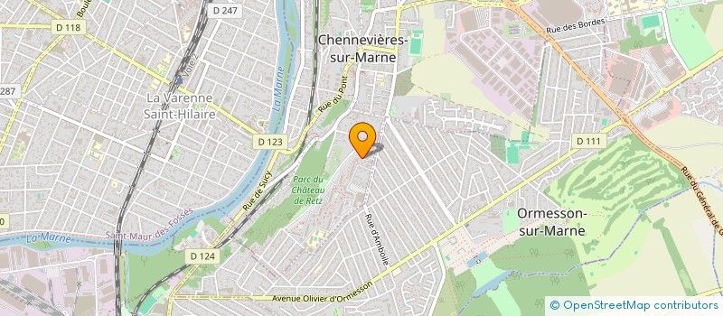 localisation de l'entreprise MONSIEUR JEAN REYSSIE à CHENNEVIERES-SUR-MARNE