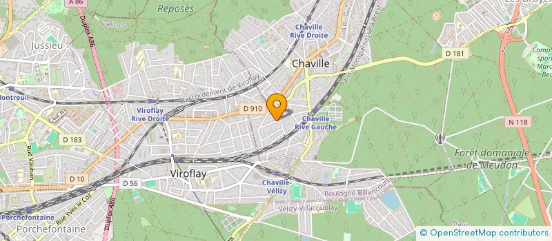 localisation de l'entreprise MONSIEUR JEAN RIBAULT à CHAVILLE