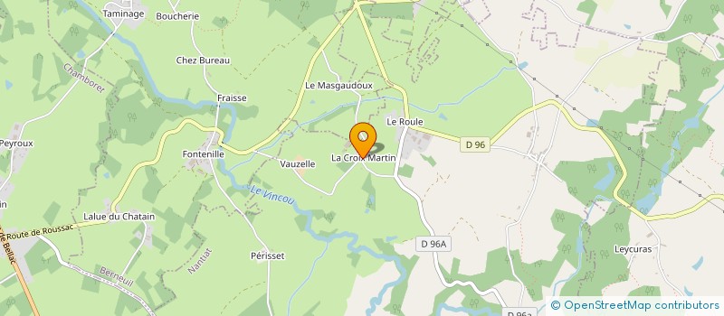 localisation de l'entreprise MONSIEUR JEAN RIBIERE  NANTIAT