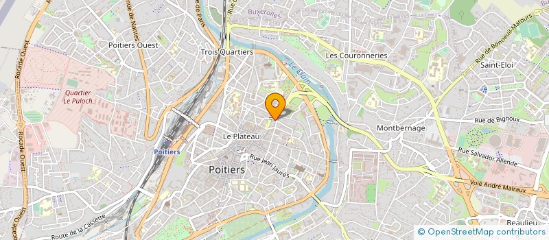 localisation de l'entreprise MONSIEUR JEAN RICCO à POITIERS